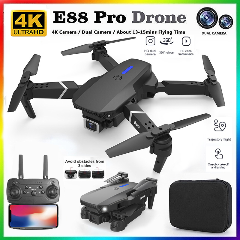 Drone Vera Rc - 2026 신형 E88 프로페셔널 HD 4K