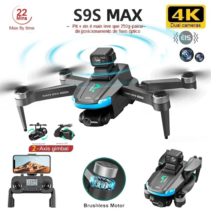 Drone Rc Gps - 새로운 S9S MAX 미니 드론 4K