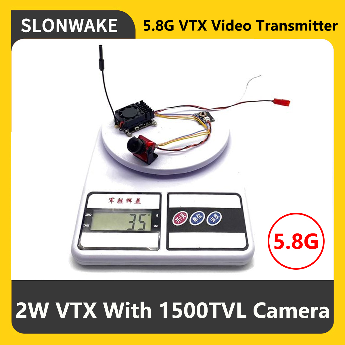 Drone Rc Accessories - SLONWAKE 5.8G 2000mW FPV VTX 송신기