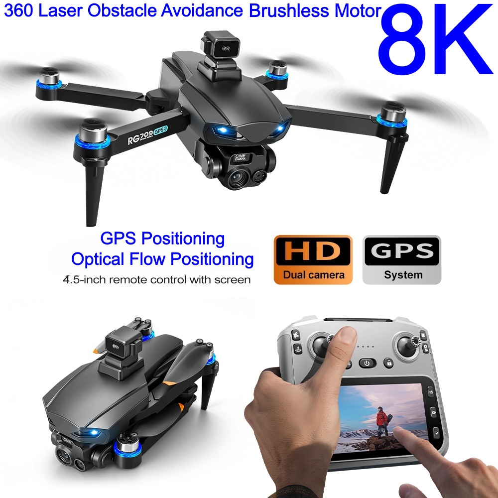Drone Rc Gps - 신형 8K 드론 HD 카메라 레이저