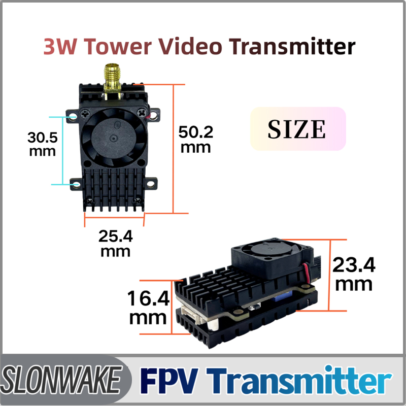 Drone Rc Simulator - SLONWAKE 5.8G 3000mW 시뮬레이션 VTX FPV