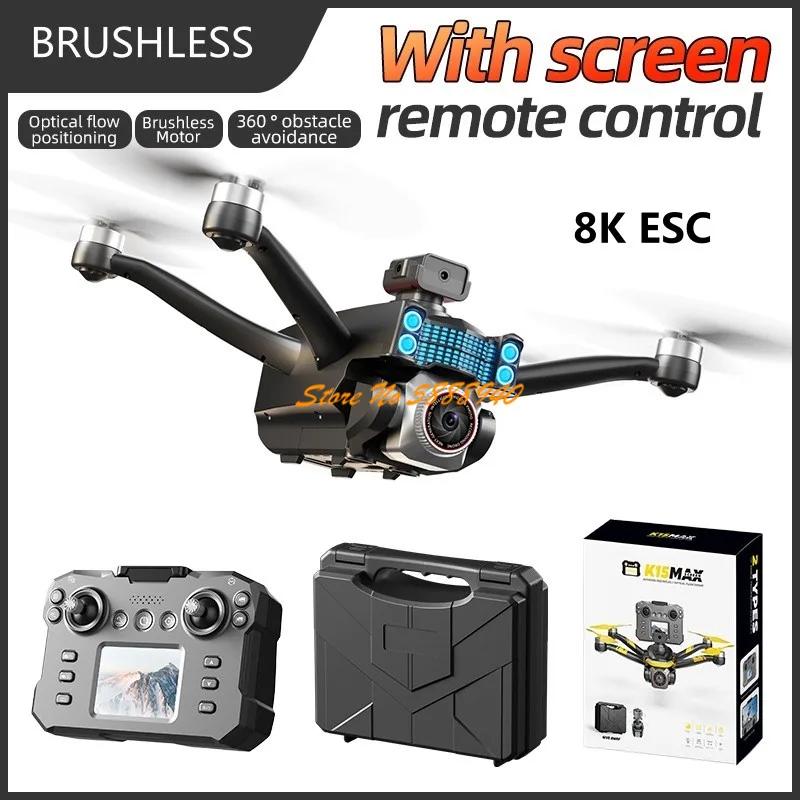 8K ESC 브러시리스 모터, 화면이 장착된 FPV 드 - Drone Rc Fpv Manual 리뷰 및 가격