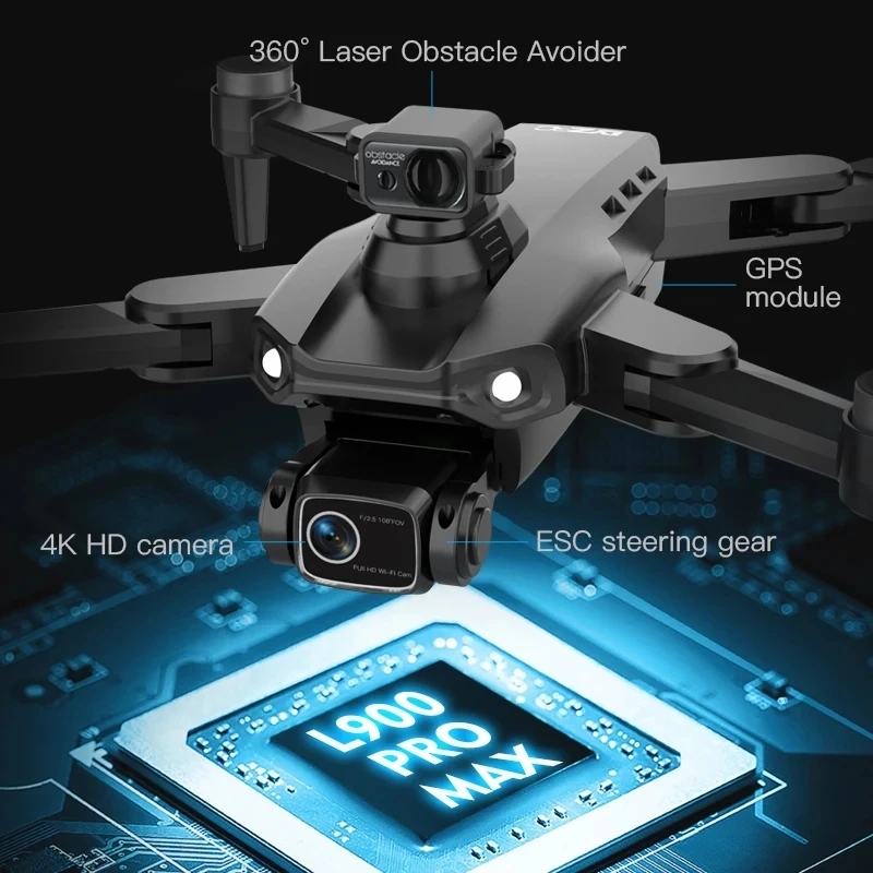 L900 Pro MAX GPS 드론 4K 전문 HD 듀 - Drone Rc Gps 리뷰 및 가격