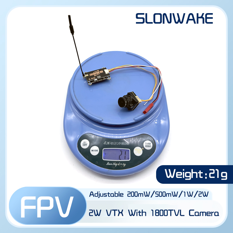 SLONWAKE 5.8G 56CH 2W 송신기 VTX( - Fpv Drone Camera 리뷰 및 가격