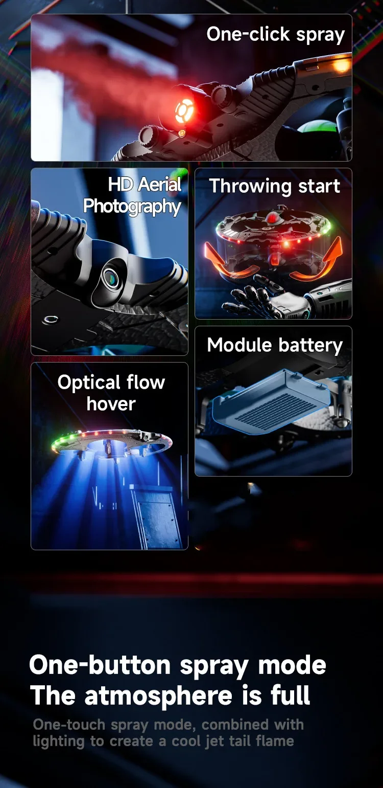 미니 8K WIFI FPV RC 드론 라이트 스프레이  - Drone Rc Fpv Manual 리뷰 및 가격