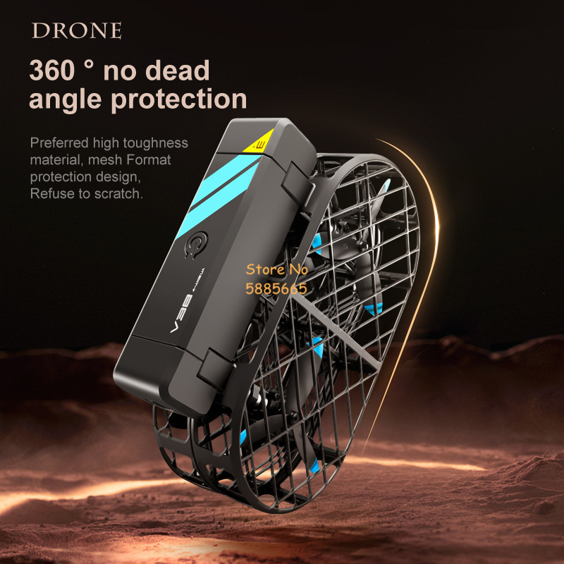 8K HD 카메라 360 °   보호 광학 흐름 위치  - Drone Rc Ufo 리뷰 및 가격