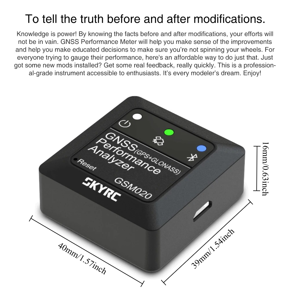 SKYRC GSM020 GNSS 성능 분석기, 블루투스 - Drone Rc Gps 리뷰 및 가격