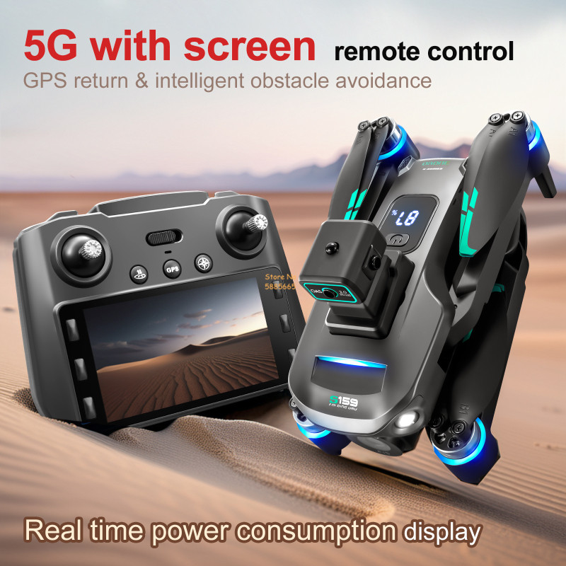 8K 듀얼 카메라 5G WIFI FPV 원격 제어 Qu - Drone Rc Gps 리뷰 및 가격