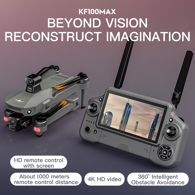 KF100 MAX GPS 드론 4K 카메라 3축 짐벌  - Drone Rc Gps 리뷰 및 가격