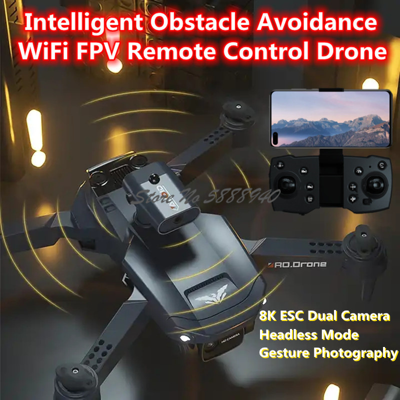 스마트 장애물 회피 접이식 WIFI FPV 원격 제어  - Drone Smart Rc Foldable 리뷰 및 가격