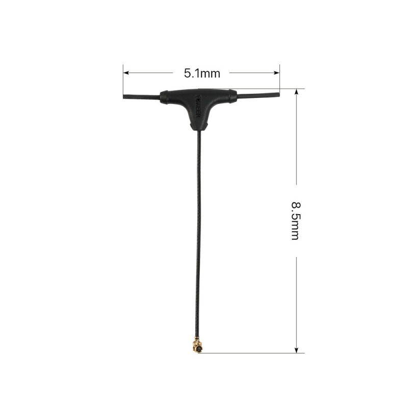 2.4G 915MHz 마이크로 T 형 안테나 IPEX  - Crossfire Receiver Rx 리뷰 및 가격