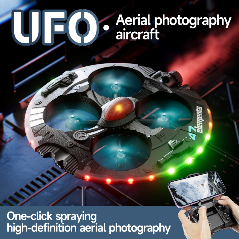 미니 UFO 드론, 2.4G, 8K, 원터치 분사 기능 - Drone Rc Fpv Manual 리뷰 및 가격