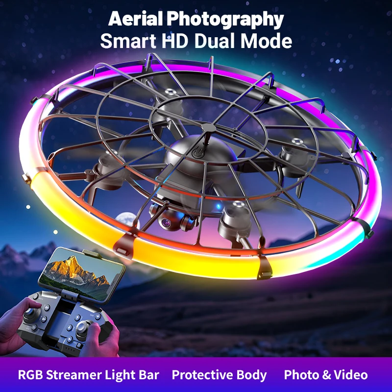 JJRC H145 UFO RC 드론, 듀얼 HD 렌즈, - Drone Rc Ufo 리뷰 및 가격