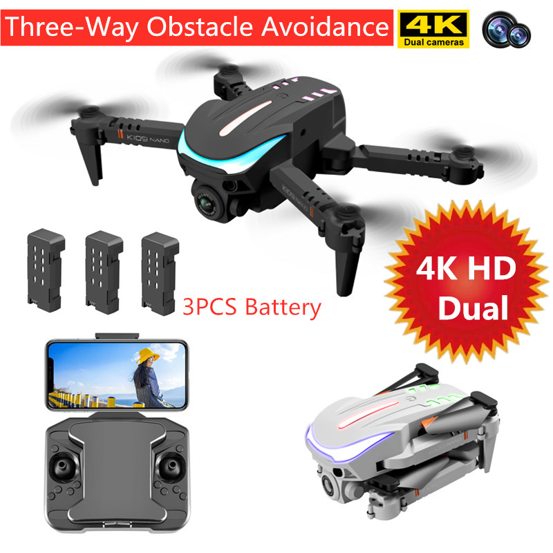 3 방향 장애물 회피 접이식 쿼드콥터, 4K HD 듀얼 - Drone Smart Rc Foldable 리뷰 및 가격