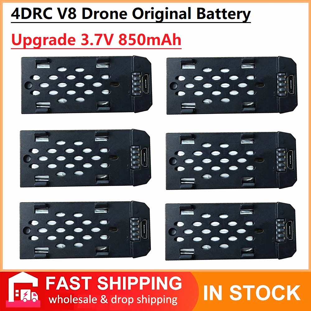 4DRC V8 드론 원래 배터리 3.7V 850MAh  - Drone Rc Accessories 리뷰 및 가격