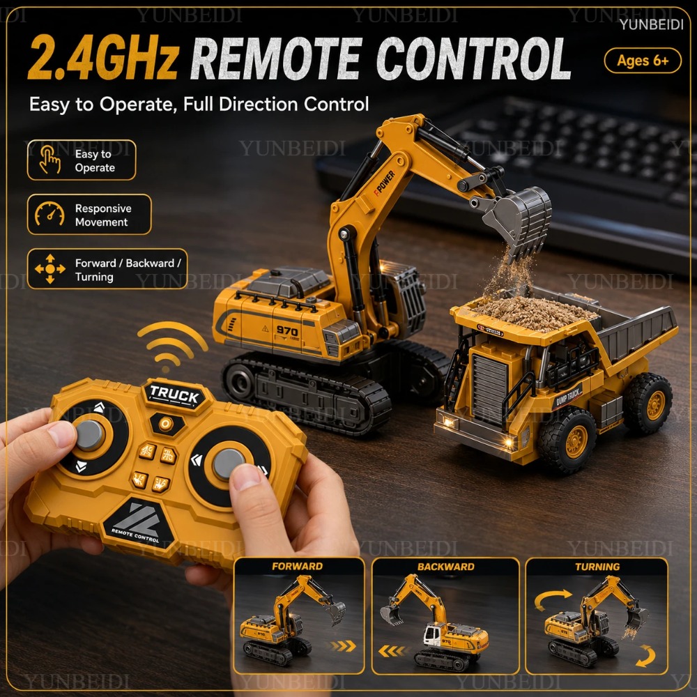 원격 조종 미니 합금 자동차 1:64 포크리프트 크레인 - Drone Vera Rc 리뷰 및 가격